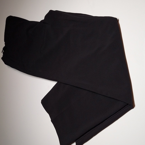 Double Side Zippers and Adjustable self tie belt Wide Leg Pants Size M - Picture 5 of 11